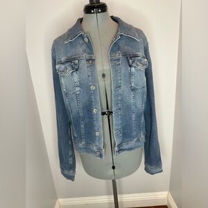 AG Adriano Goldschmied Light Blue Denim Jacket